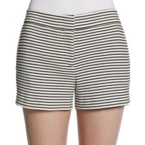 BCBG Striped Shorts - Black & Cream